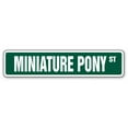 thumbnail image 1 of MINIATURE PONY Street Sign Childrens Name Room Sign | Indoor/Outdoor |  30" Wide, 1 of 5