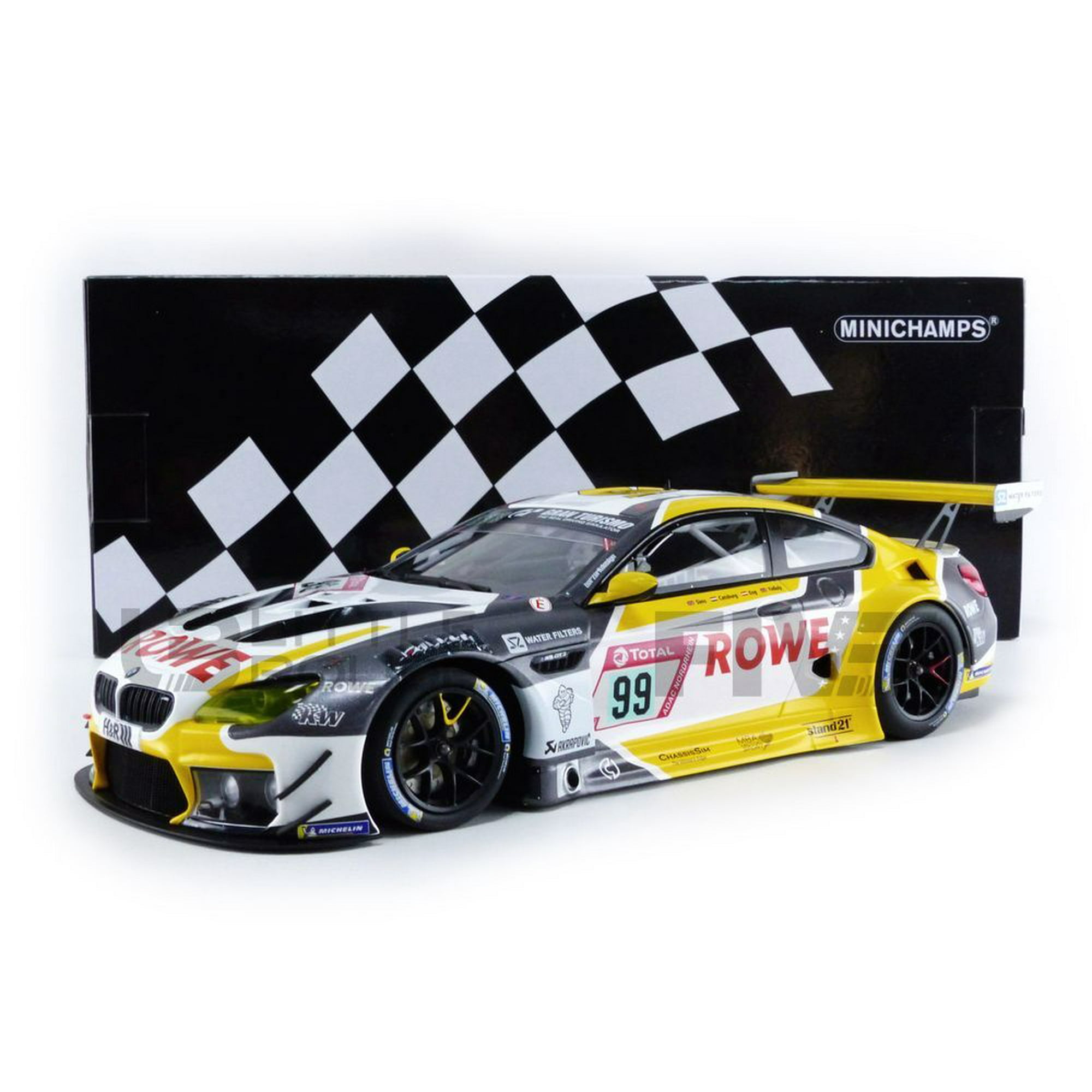 MINICHAMPS 1/18 - BMW M6 GT3 - Winner Nurburgring 2020 - Walmart.com