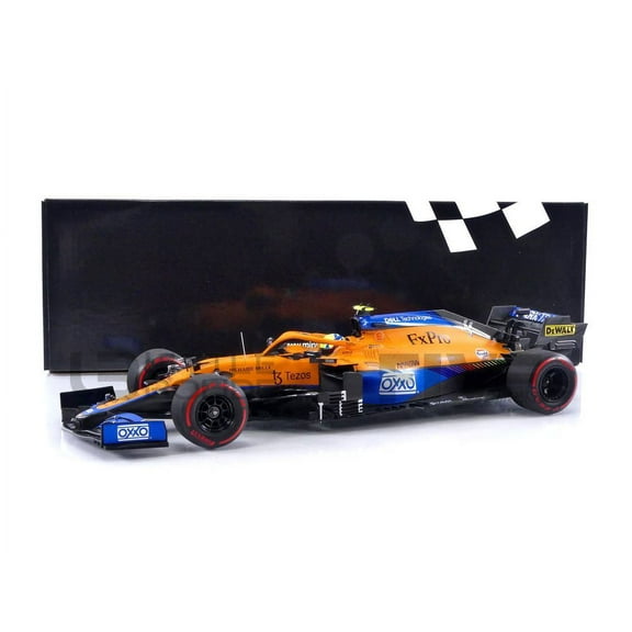 MINICHAMPS 1/18 - MCLAREN MCL35M - Pole Position Russian GP 2021 (L. Norris)