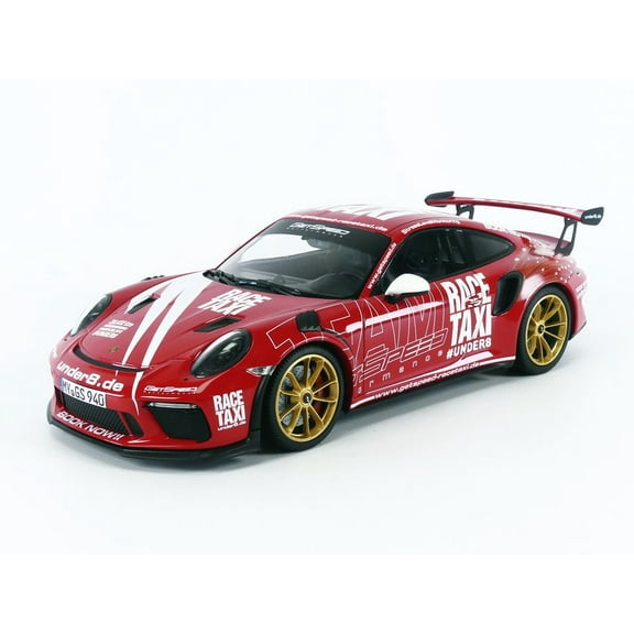 MINICHAMPS 1/18 - PORSCHE 911 GT3 RS - Getspeed Race Taxi 2019