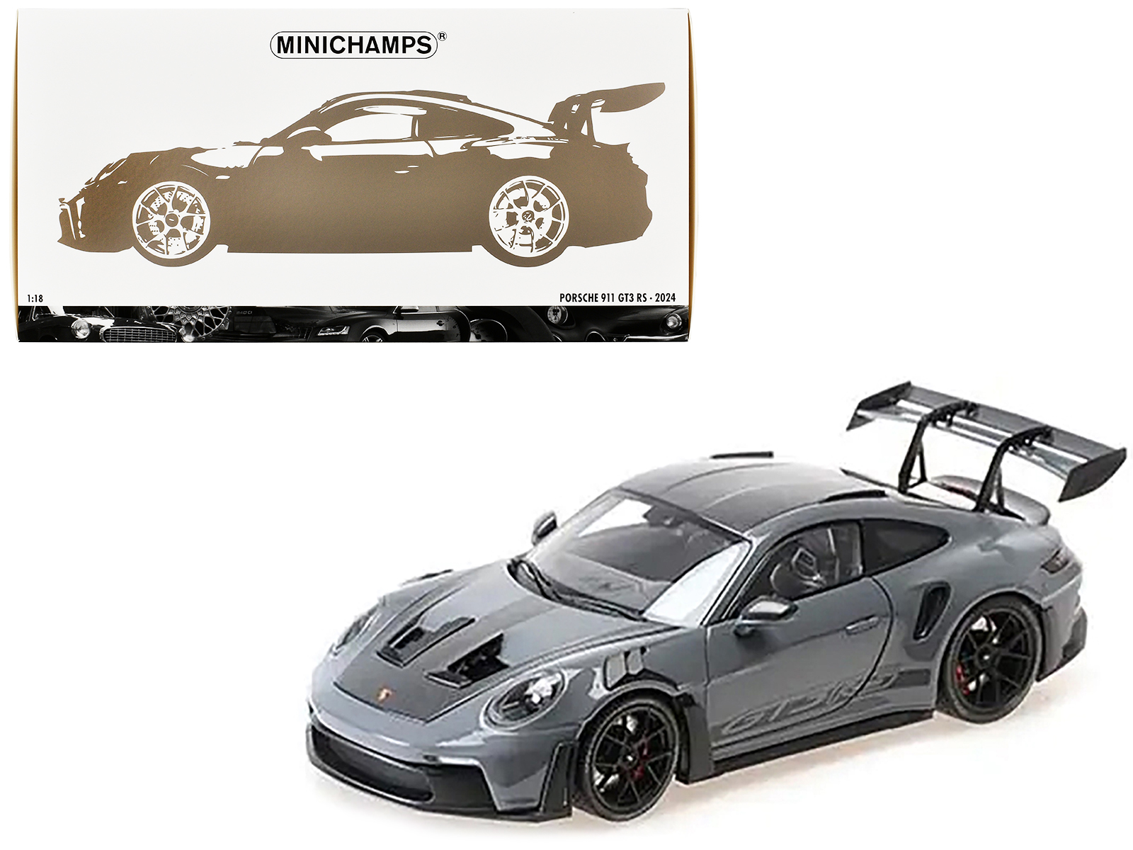 MINICHAMPS 1/18 - PORSCHE 911 GT3 RS Weissach Package - 2024