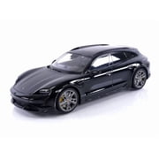 2021 Porsche Taycan CUV Turbo S Black إصدار محدود إلى 480 قطعة حول العالم 1/18 طراز Diecast Model Car من Minichamps
