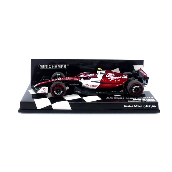 MINICHAMPS 1/43 - ALFA-ROMEO C42 - Bahrein GP 2022 (G. Zhou )