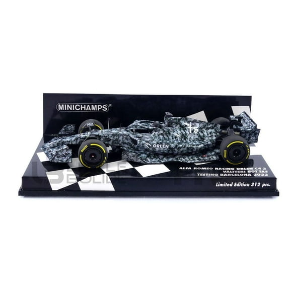 MINICHAMPS 1/43 - ALFA-ROMEO C42 - Testing Barcelona 2022 (V. Bottas)