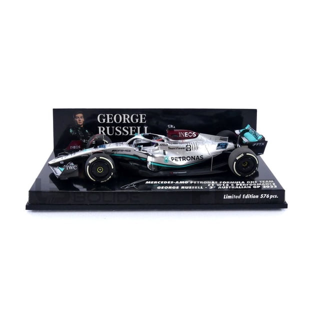 Minichamps 1/43 Mercedes AMG W13 - George Russell - British GP 2022 - Précommande