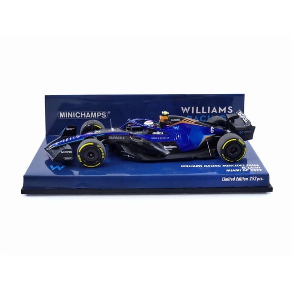 MINICHAMPS 1/43 - WILLIAMS FW44 - GP Miami 2022 (N. Latifi)