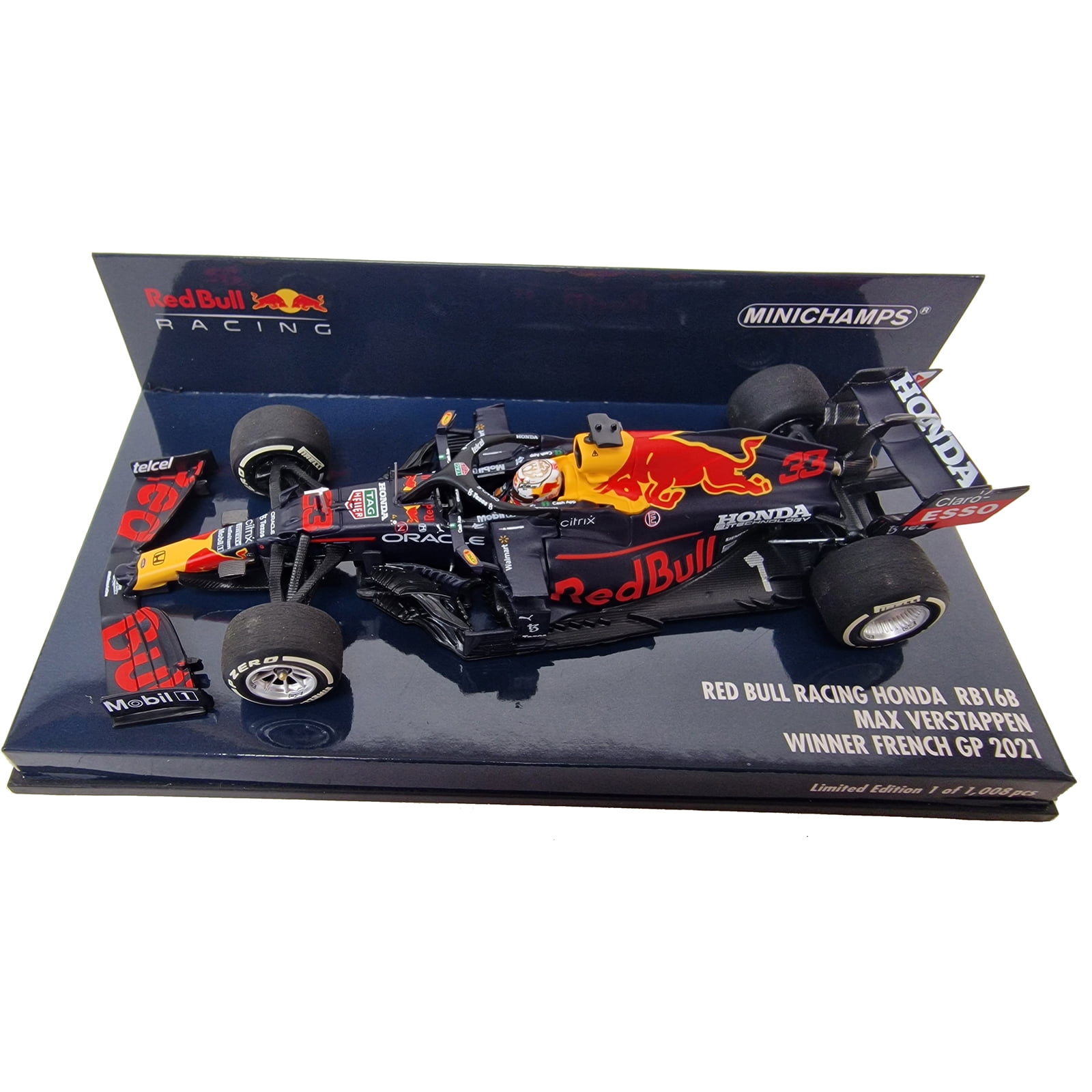 ミニカー Red Bull Racing Honda RB16B 2021 Red Bull Racing Honda RB16B - 2021 Abu Dhabi Grand Prix