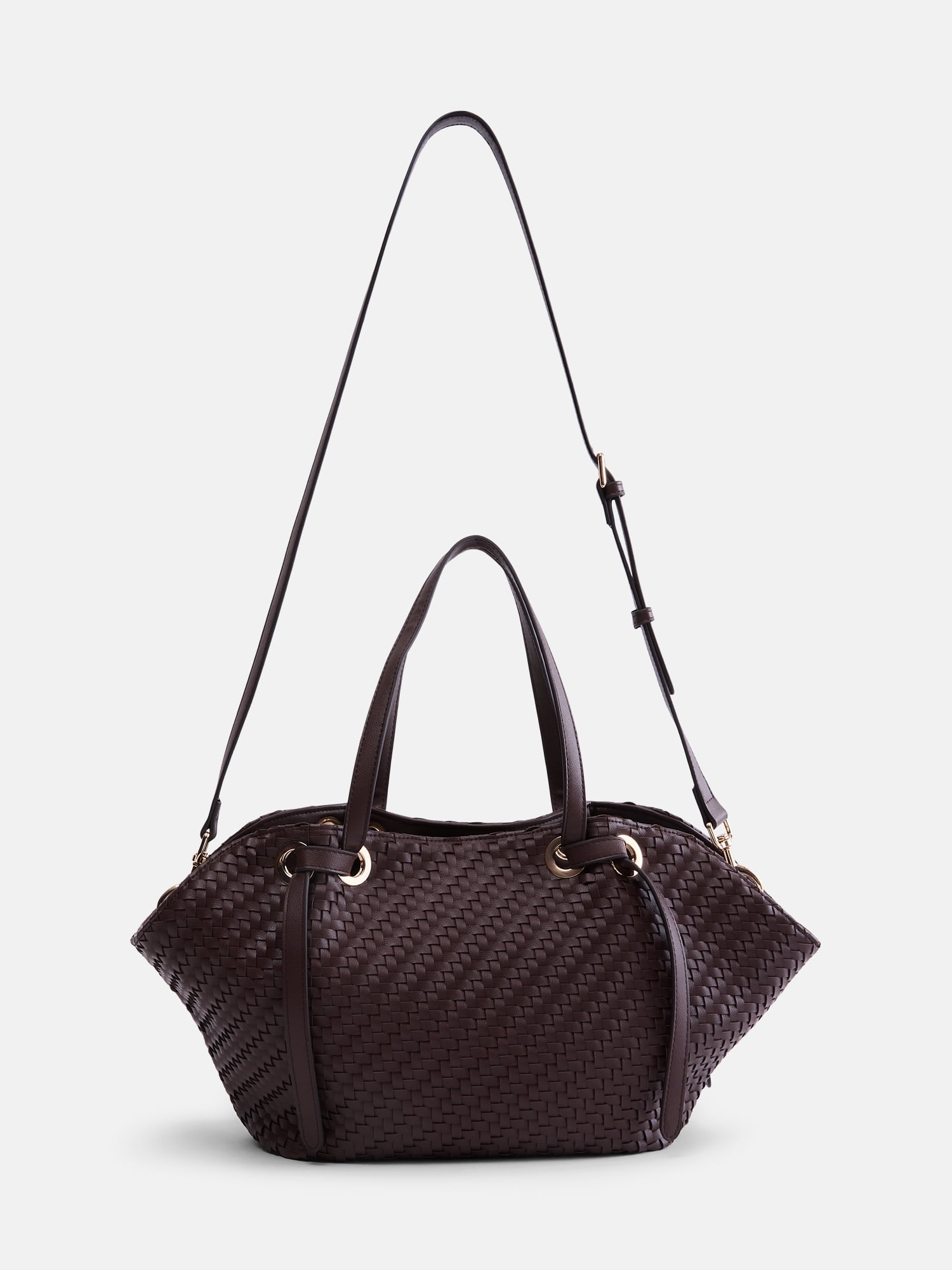 Scenario Women's Mini Clam Tote, Brown