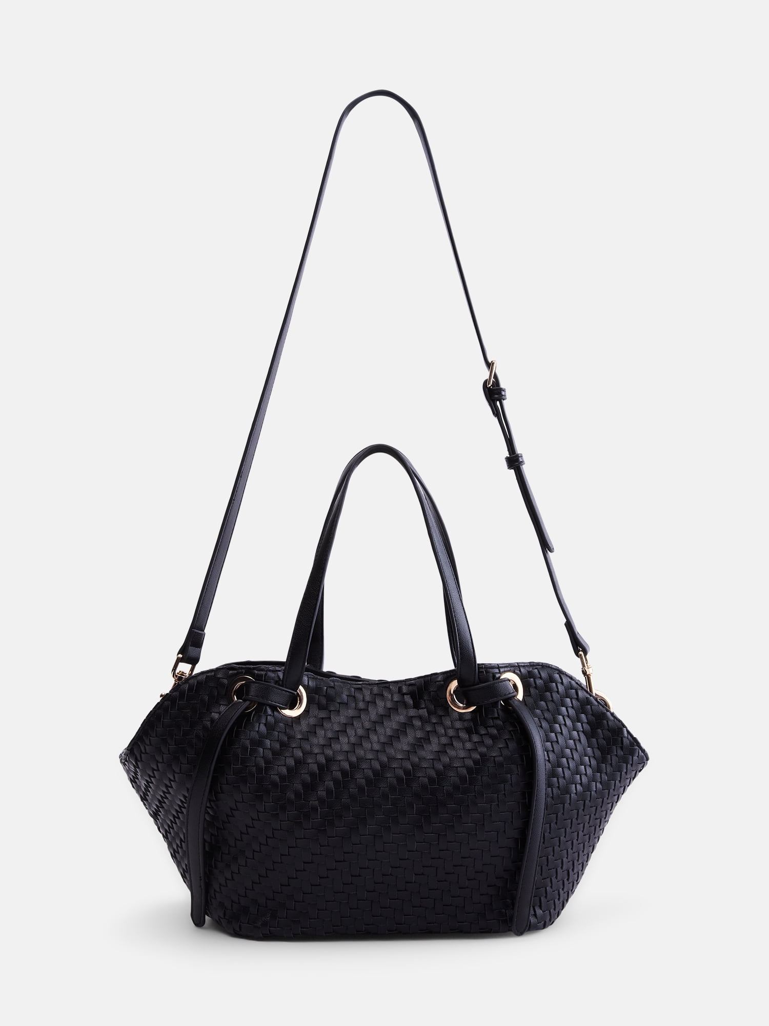 Scenario Women's Mini Clam Tote, Black