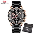 thumbnail image 1 of MINIFOCUS Luxury Brand Men's Wristwatch Quartz Watch Men Waterproof Stainless Steel Sport Watches Wrist Montre Homme Male Clock, 1 of 5