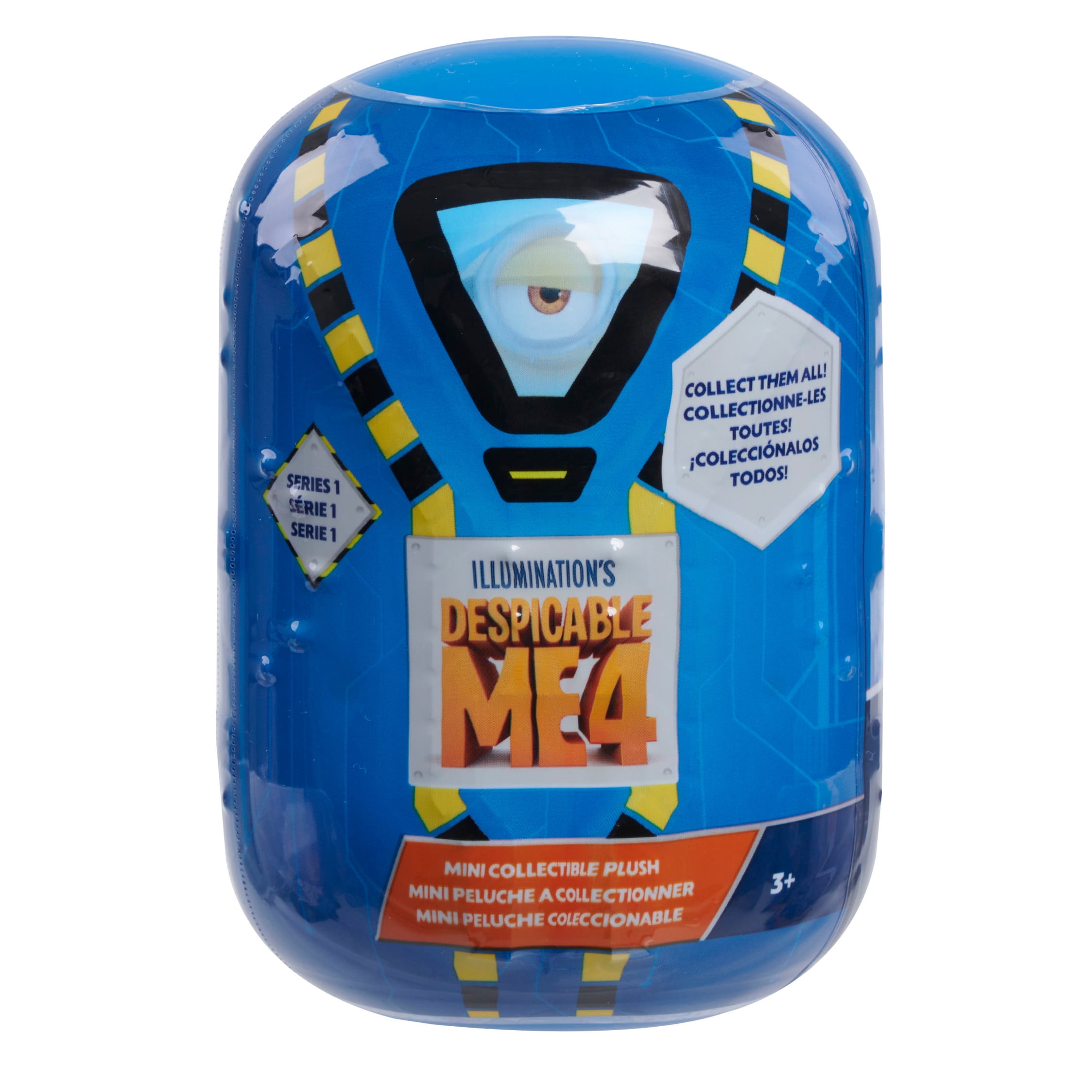 Illumination Minions Despicable Me 4 Mini Stylized Capsule Plush Kids Toys for Ages 3 up Walmart