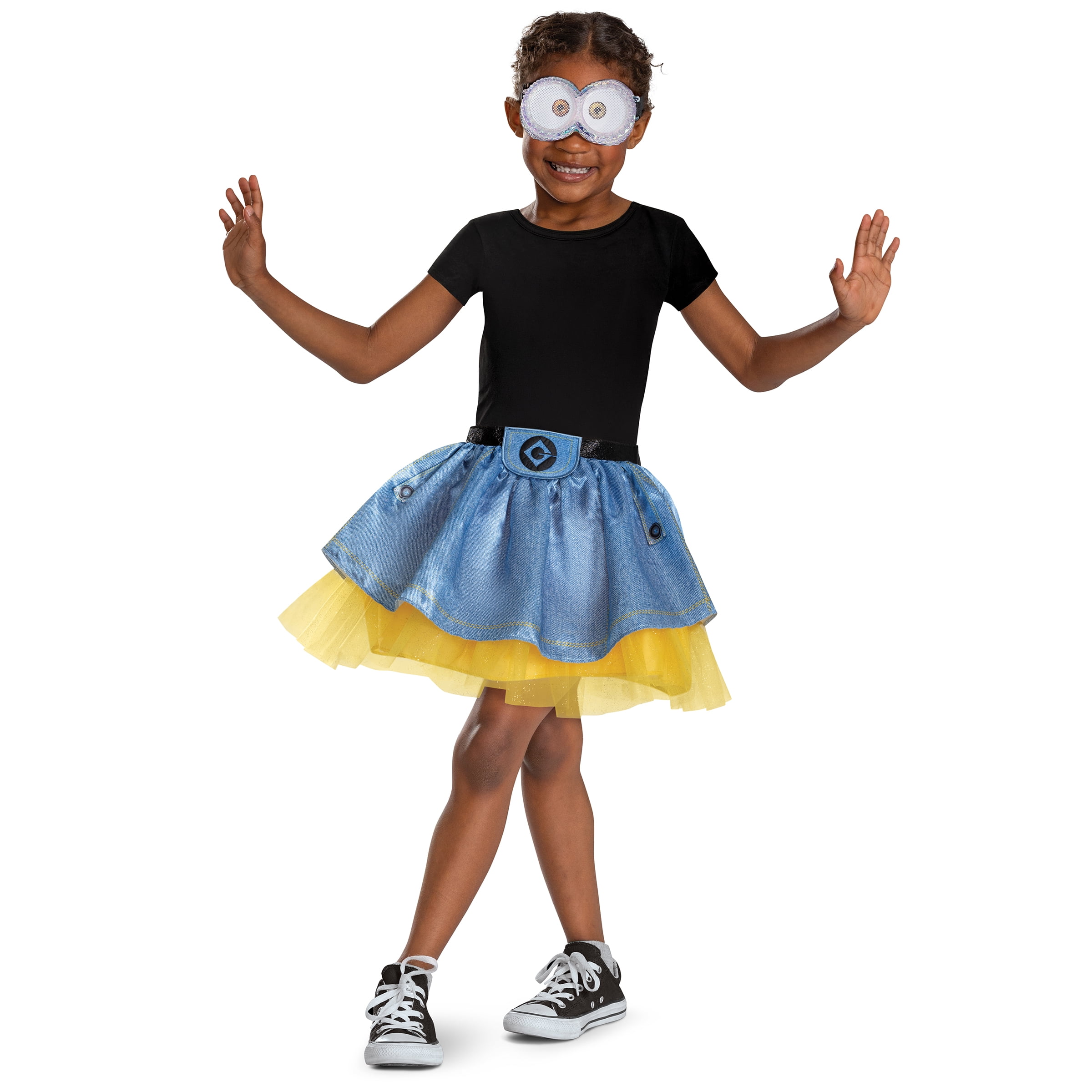 NBC Universal Minions 'Minion' Halloween Tutu Kit Accessory for Children, by Disguise