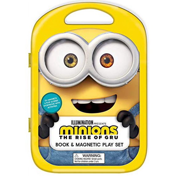 Pre-Owned Minions: The Rise of Gru: Book & Magnetic Play Set (Paperback) 0794446337 9780794446338