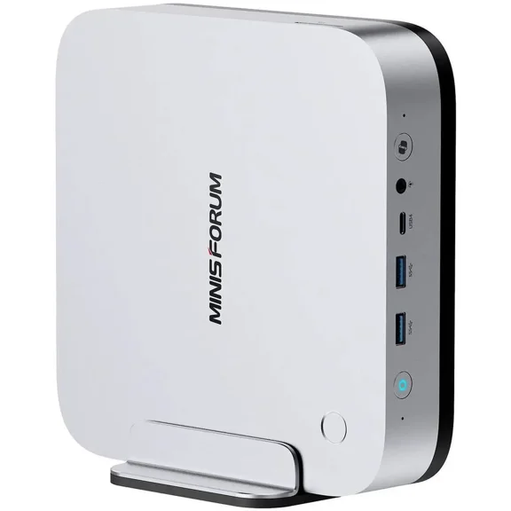 MINISFORUM AI X1 Pro-470 Mini PC AMD Ryzen AI 9 HX 470(12C/24T) 32GB DDR5 1TB SSD Desktop Computer, HDMI|DP|2xUSB4 Output, 2xRJ45 Port, WiFi7