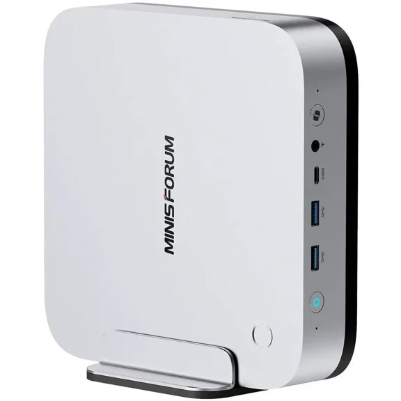 MINISFORUM AI X1 Pro-470 Mini PC AMD Ryzen AI 9 HX 470(12C/24T) Barebone Without Storage/OS Desktop Computer, HDMI|DP|2xUSB4 Output, 2xRJ45 Port, WiFi7