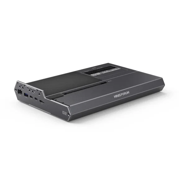 MINISFORUM DEG2 External GPU Docking Station Compatible with Oculink and Thunderbolt 5, eGPU Enclosure Graphics Card Extension Support ATX/SFX Power, with 2.5G Lan Port, M.2 Slot, USB3.2 Port