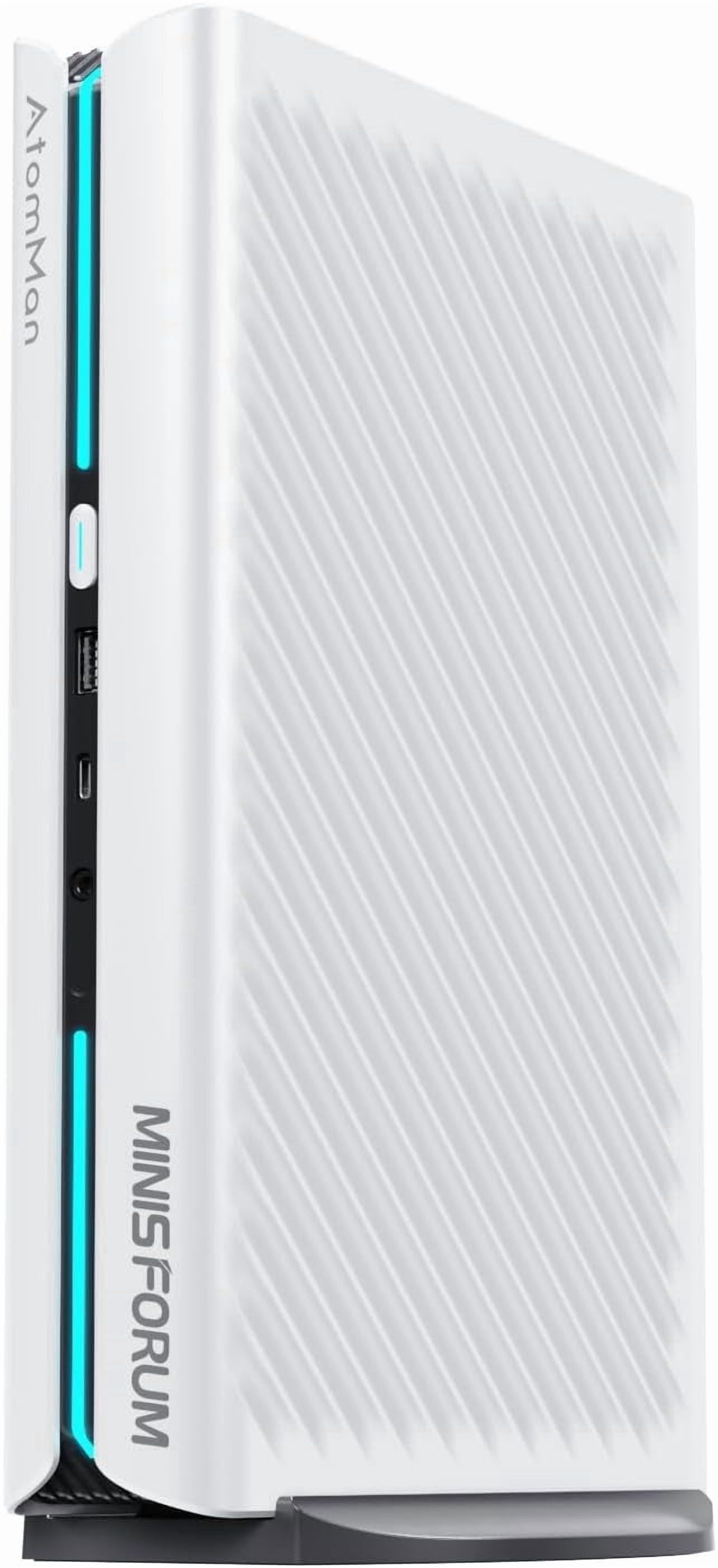 MINISFORUM G1 Pro Mini PC AMD Ryzen 9 8945HX(16C/32T, up to 5.4GHz) 32GB DDR5 1TB PCIe4.0 SSD Desktop Computer, 2xHDMI|2xDP2.1|DP1.4 Outputs, 5G LAN, WiFi7, BT5.4, RTX 5060 Graphics Gaming PC