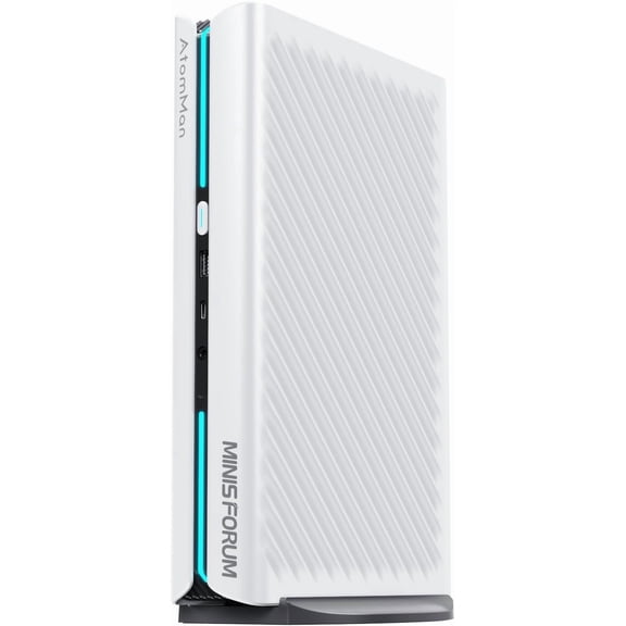 MINISFORUM G1 Pro Mini PC AMD Ryzen 9 8945HX(16C/32T, up to 5.4GHz) 32GB DDR5 1TB PCIe4.0 SSD Desktop Computer, 2xHDMI|2xDP2.1|DP1.4 Outputs, 5G LAN, WiFi7, BT5.4, RTX 5060 Graphics Gaming PC