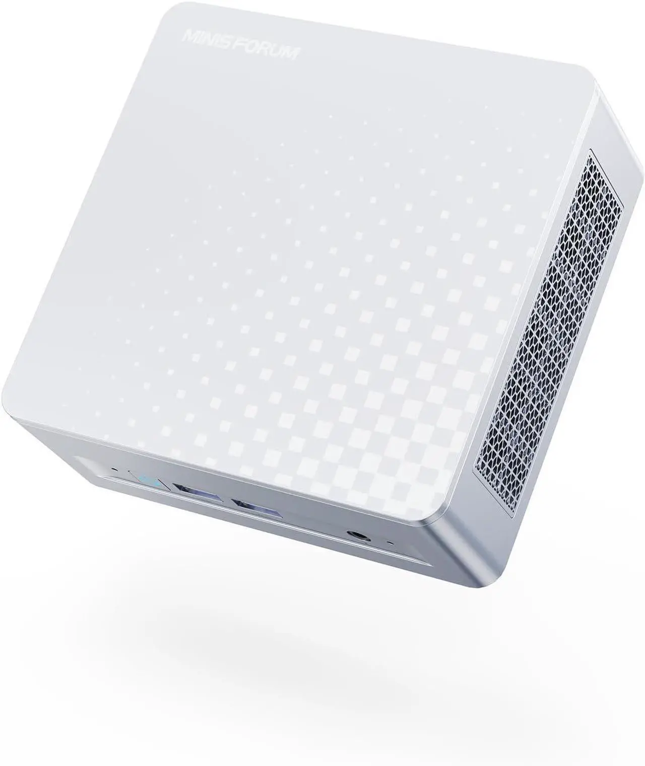 MINISFORUM M1 Plus Mini PC Core i5-12600H(12C/16T, up to 4.5 GHz) 16GB DDR5 512GB SSD Mini Computer, HDMI/DP/USB4 Triple Video Output, 2x2.5G LAN/WiFi6E/BT5.2/4xUSB Iris Xe Graphics Micro PC
