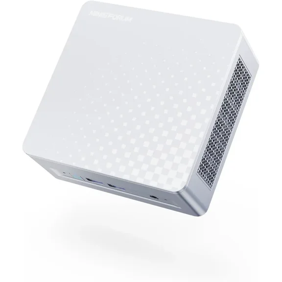 MINISFORUM M1 Plus Mini PC Core i5-12600H(12C/16T, up to 4.5 GHz) 16GB DDR5 512GB SSD Mini Computer, HDMI/DP/USB4 Triple Video Output, 2x2.5G LAN/WiFi6E/BT5.2/4xUSB Iris Xe Graphics Micro PC