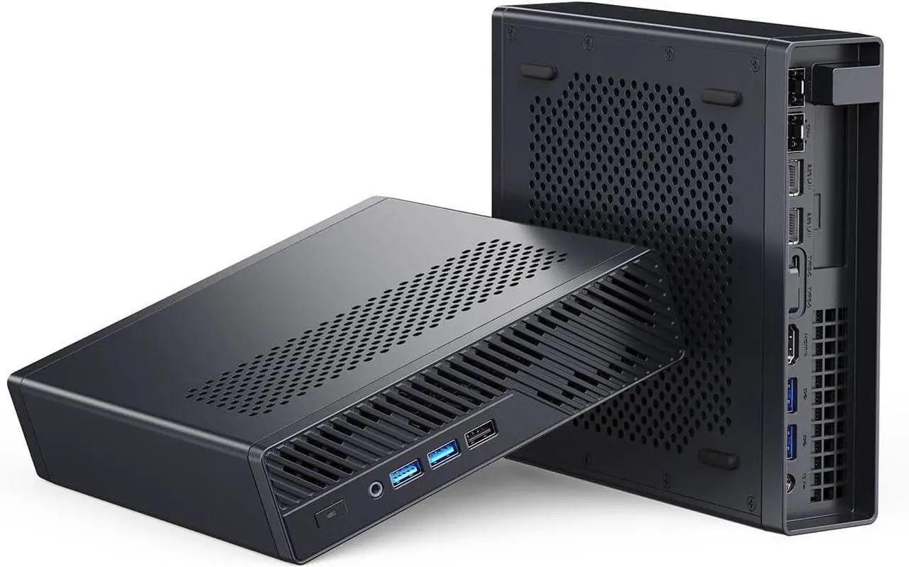 MINISFORUM MS-A2 Mini Workstation AMD Ryzen 9 8945HX(16C/32T,up to 5.4GHz) 32GB RAM 1TB SSD Mini PC, HDMI/2xUSB-C Triple Display Mini PC, 2x2.5G LAN Port|10G SFP+ Port, Support M.2 2280/22110/U.2 SSD
