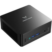 MINISFORUM UM690L Slim Mini PC AMD Ryzen 9 6900HX 32GB RAM+1TB SSD, HDMI/DP/USB4 Outputs, 2.5G LAN