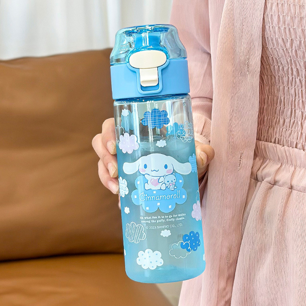 MINISO 550ML Bottle Water Sanrio Anime My Melody Portable Drinking Cup