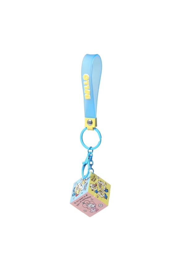 Minions Collection Cube Keychain - Cute Minions Themed Fidget Cube Keyring