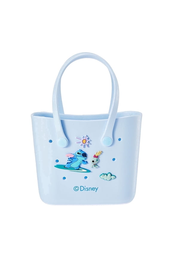 Disney Bag, Women's Waterproof EVA Beach Tote Bag,Portable Stitch Handbag for Work, Travel