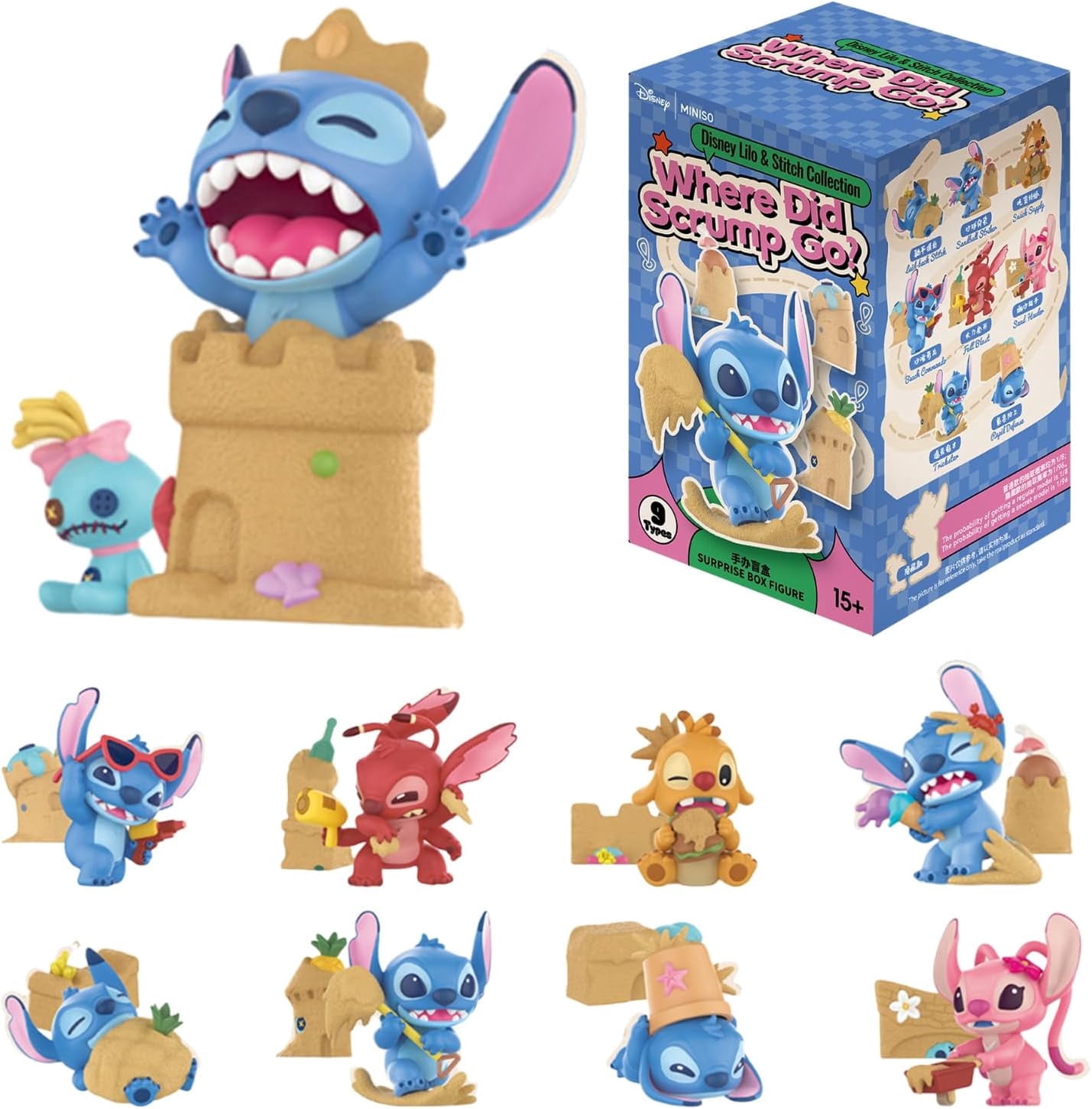 MINISO Disney Lilo & Stitch Collection Where Did Scrump Go Figure