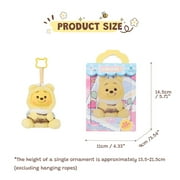 MINISO Disney Winnie the Pooh Naughty Party Blind Box – Random Vinyl Plush Pendant Collectible Stuffed Animals Toy