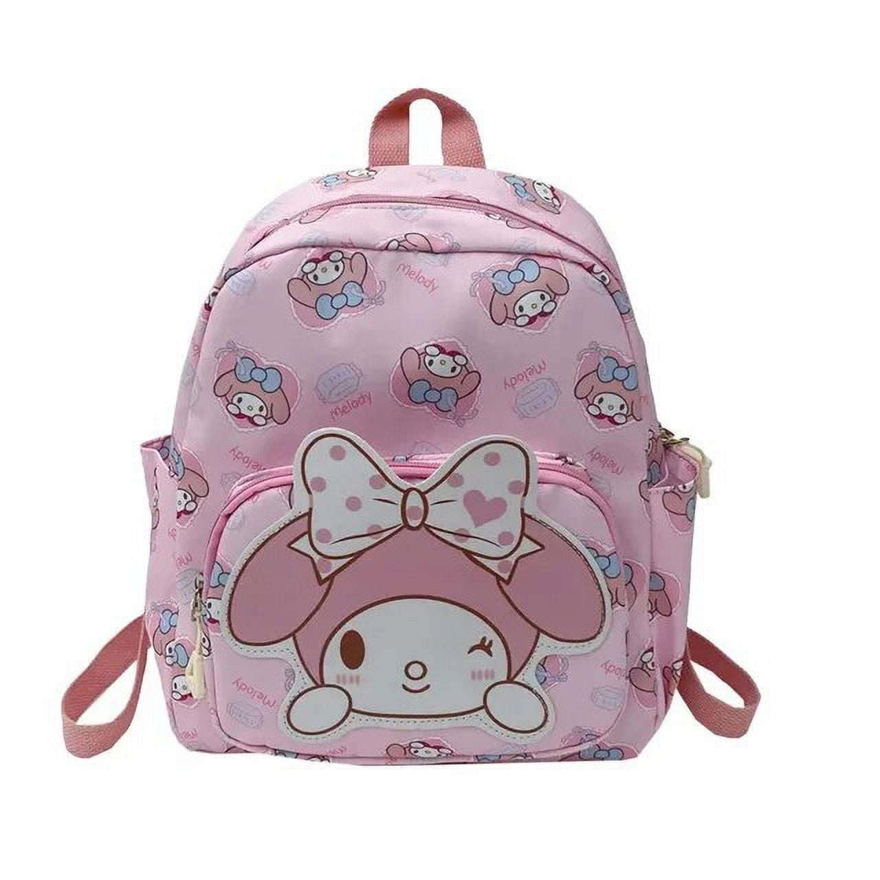 MINISO Hello Kitty Pacha Dog Kuromi Backpack Sanrio School Bag Cute