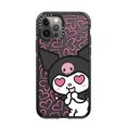 MINISO Lovely Kuromi Cases for iPhone 15 pro max 11 12 13 14 Cute