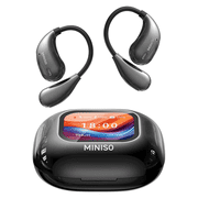 MINISO M95 فتح سماعات الأذن تقليل الضوضاء للماء اللاسلكية الحقيقية فوق سماعات الأذن مع شاشة LED