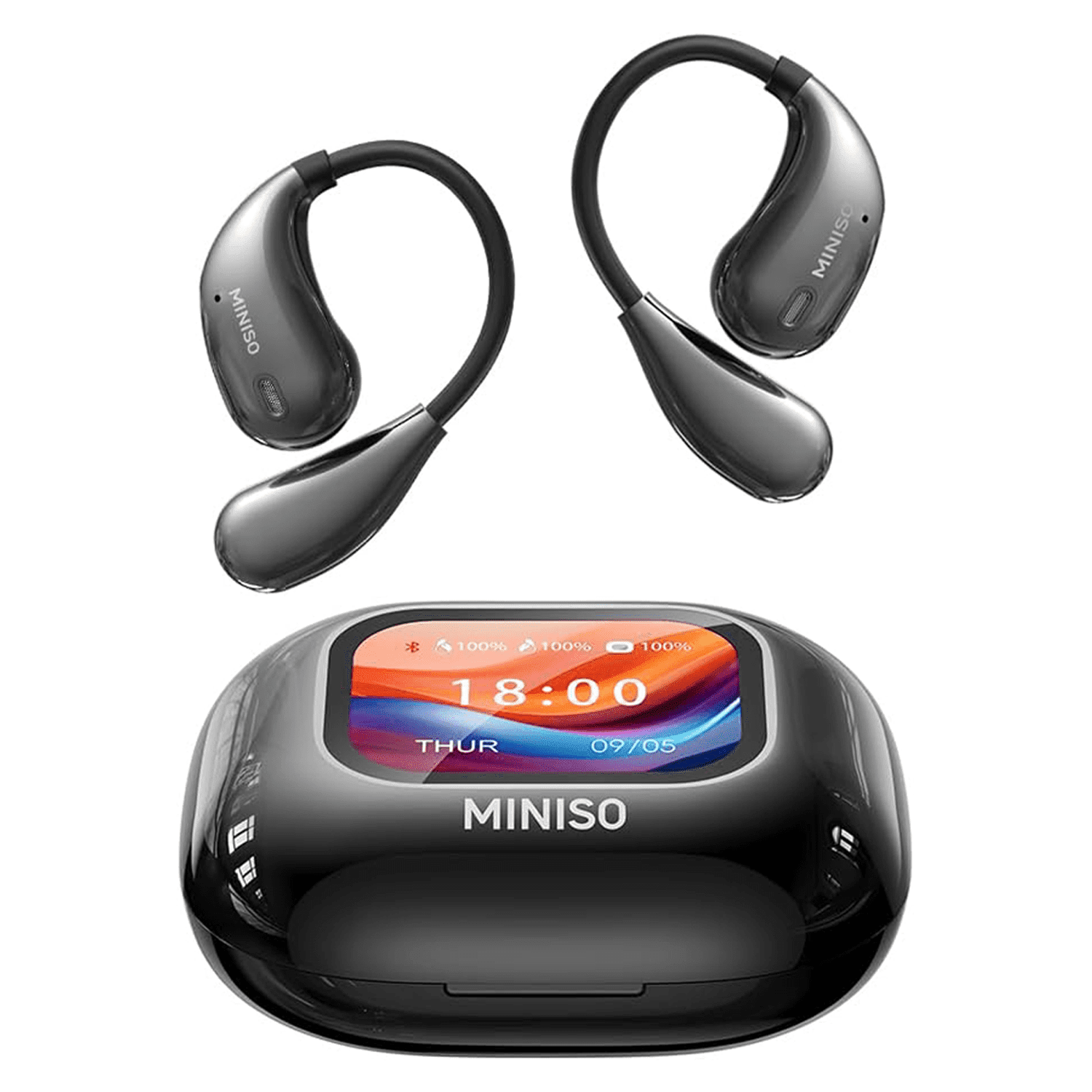 Casque Traducteur MINISO M98 IA - 135 Langues, Traduction En Temps Réel, écran Tactile, Bluetooth - Pour Voyages IOS/Android - 3