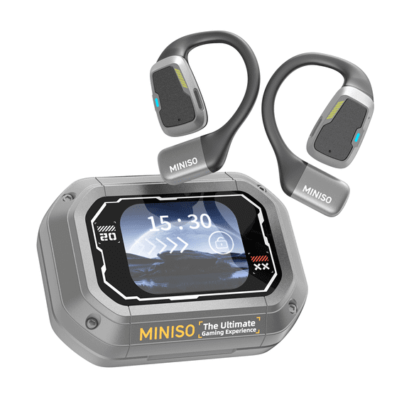 MINISO M98 AI Translation Earbuds Real Time with LED Display Screen Support 135 Languages Bluetooth headphones