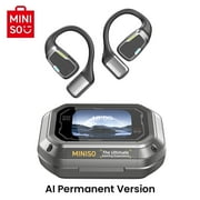 MINISO M98 AI Translation Eaebuds Real Time with LED Display Screen Support 135 Languages Bluetooth