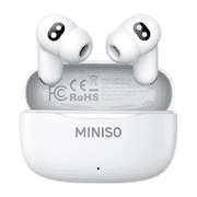 MINISO MS112 AI Translation Earbuds Wireless Bluetooth Earbuds Real Time 135 Language Translator Earbuds Heart Rate Sensing Audifonos Traductores