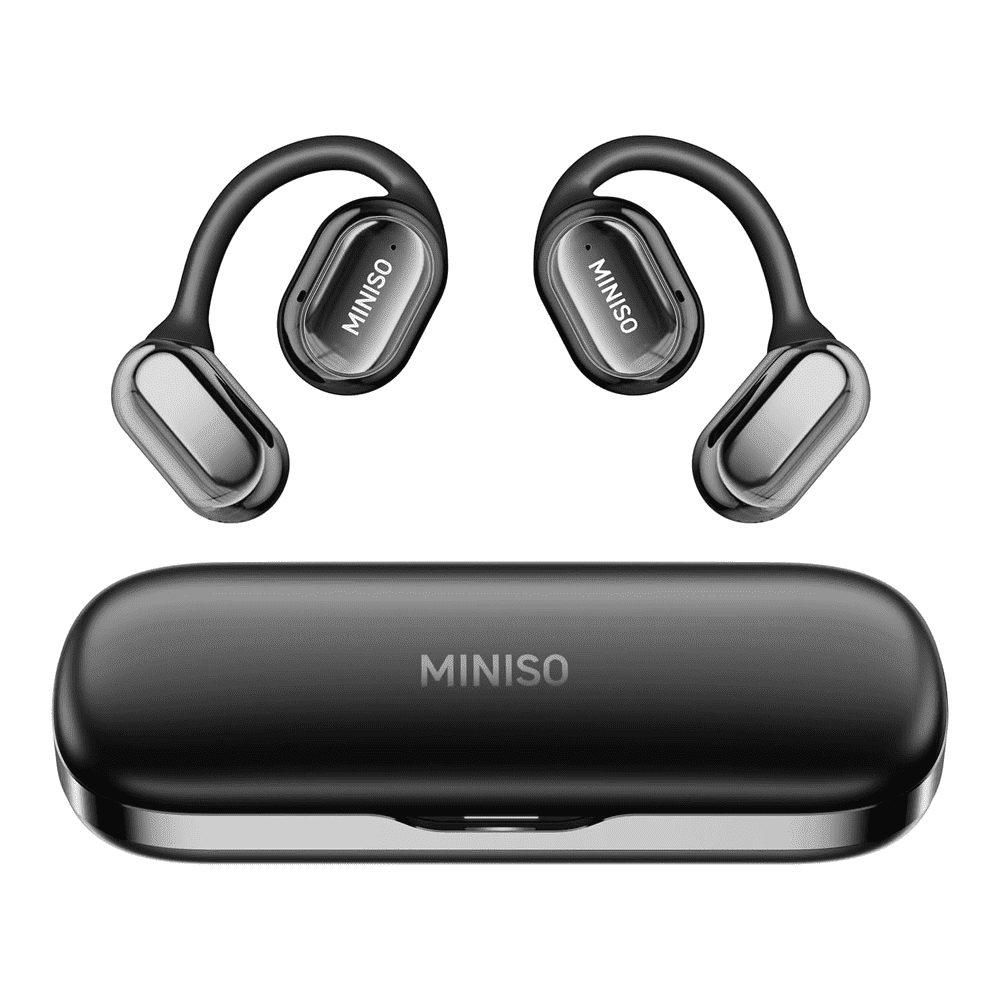 MINISO MS165 AI Translation Earbuds Real Time Translator Open Ear Earbuds 150 Languages Bluetooth 5.4