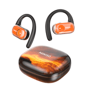 MINISO MS185 Open Ear Bluetooth Earbuds with Type-C Fast Charging, HD Stereo Sound for iPhone & Android, Ideal for Gym, Running, Travel, Business