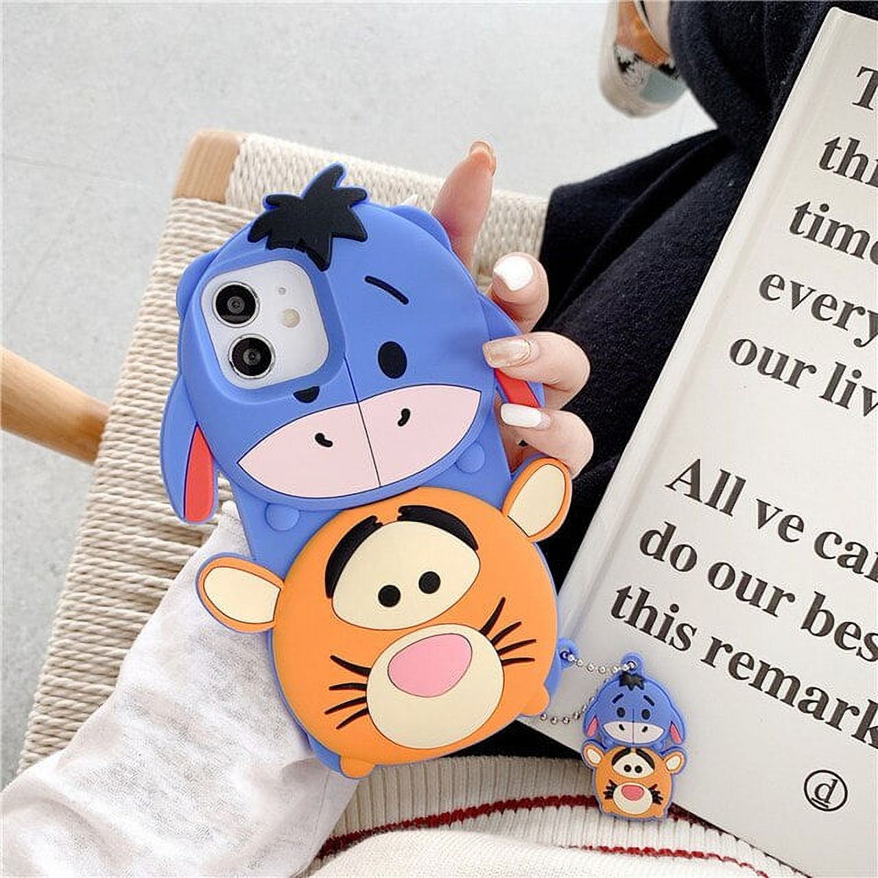 MINISO Mickey Mouse Phone Case for iPhone 13 12 11 Pro Max X XR 8 7