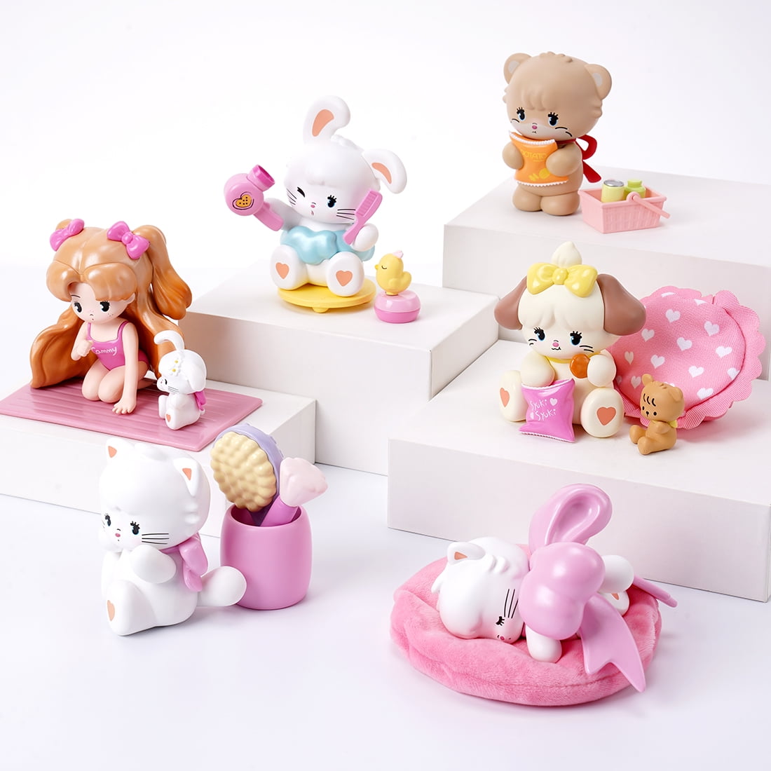 MINISO Mikko at Home Series Blind Box Figure Model - Surprise Cute Character Collectible