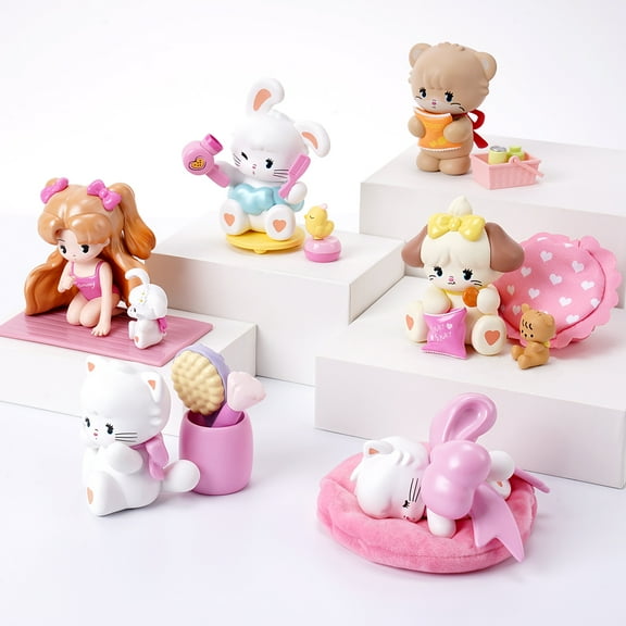 MINISO Mikko at Home Series Blind Box Figure Model - Surprise Cute Character Collectible