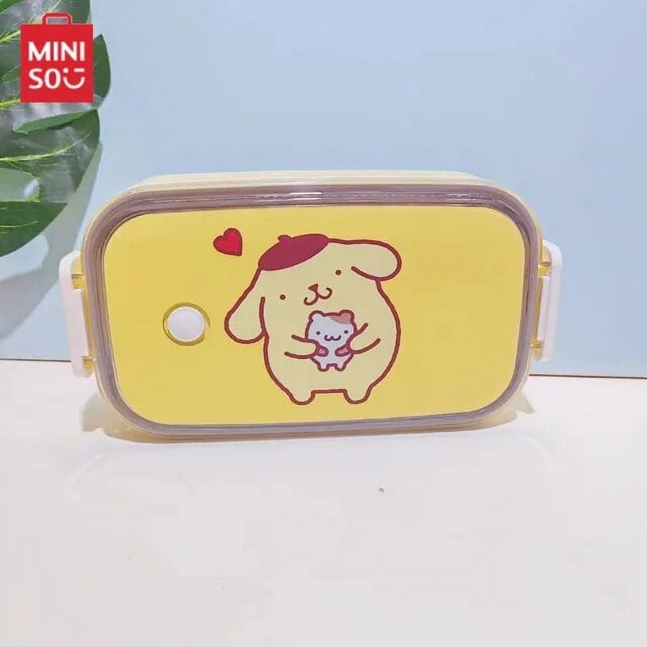 MINISO Original Hello Kitty Kuromi My Melody Stainless Steel Single