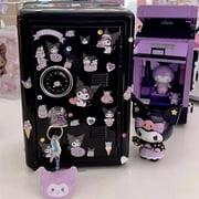MINISO Sanrio Melody Cinnamoroll Piggy Bank Cartoon  Hello Kitty Pochacco Pompom Purin Cute Mini Key Safe Deposit  Toys