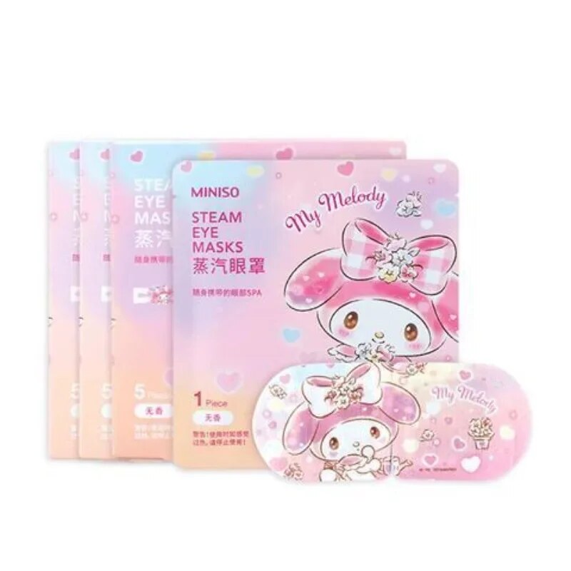 MINISO Sanrio My Melody Cinnamoroll Hello Kitty Relaxing Hot Compress