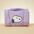thumbnail image 1 of MINISO Snoopy Colorful Life Collection Foldable Cosmetic Bag - Travel Makeup Organizer, 1 of 8