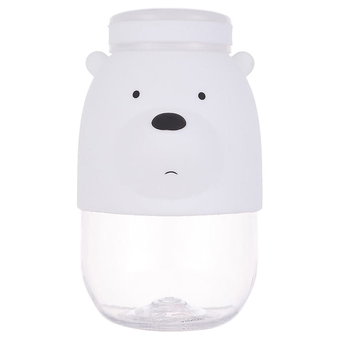 MINISO We Bare Bears- Water Bottle with Straw (Type B) Grizzly Bear