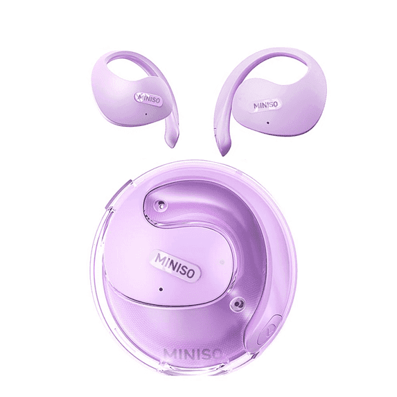 MINISO X15Pro Open Ear Bluetooth Headphones Waterproof IPX5 Sports Headphones Earbuds with Earhooks