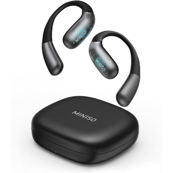 MINISO X28 AI Translation Earbud Open Ear Wireless Earbud Support 135 Language Real Time Translation HD Stereo Bass Over Ear Earphones